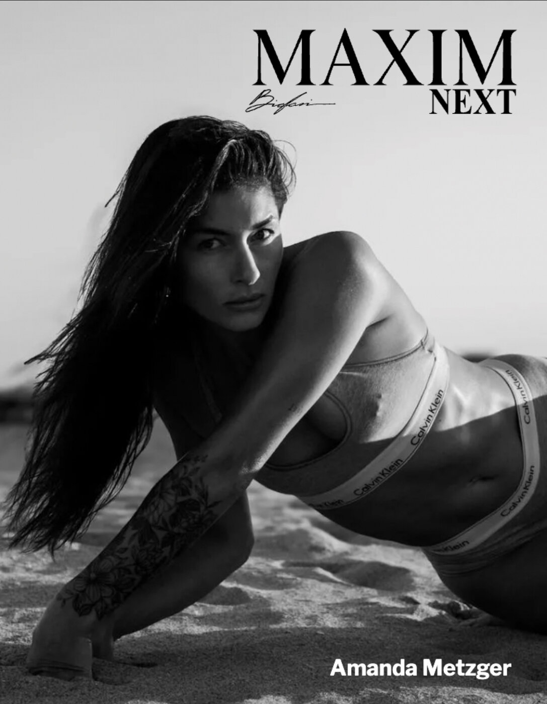 Amanda Metzger, Maxim Next cover