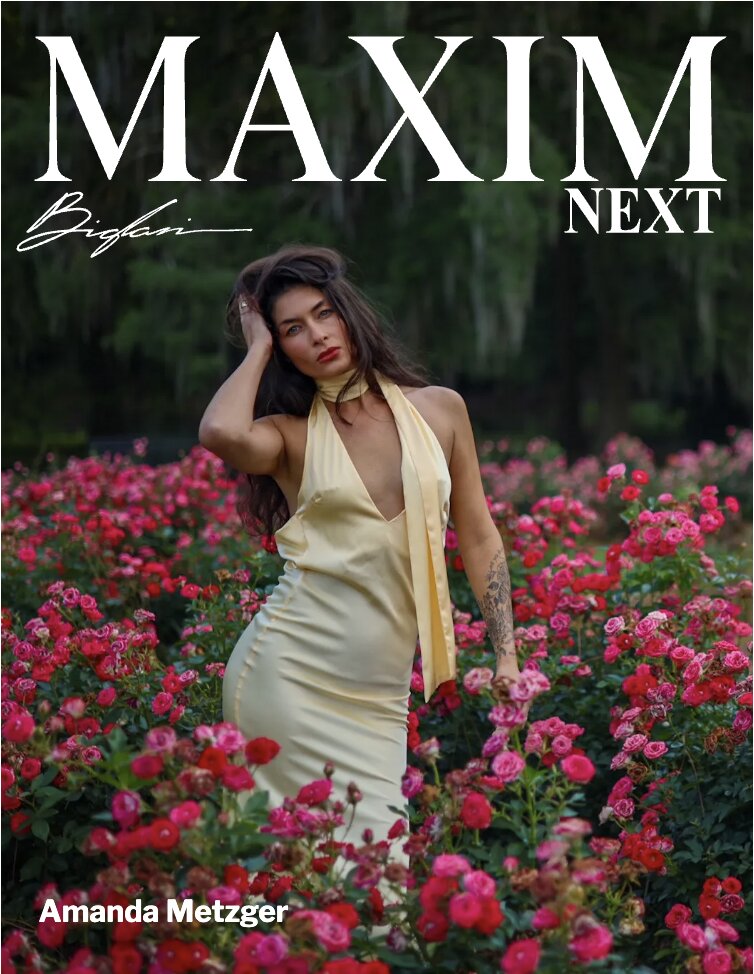 Amanda Metzger, Maxim Next cover